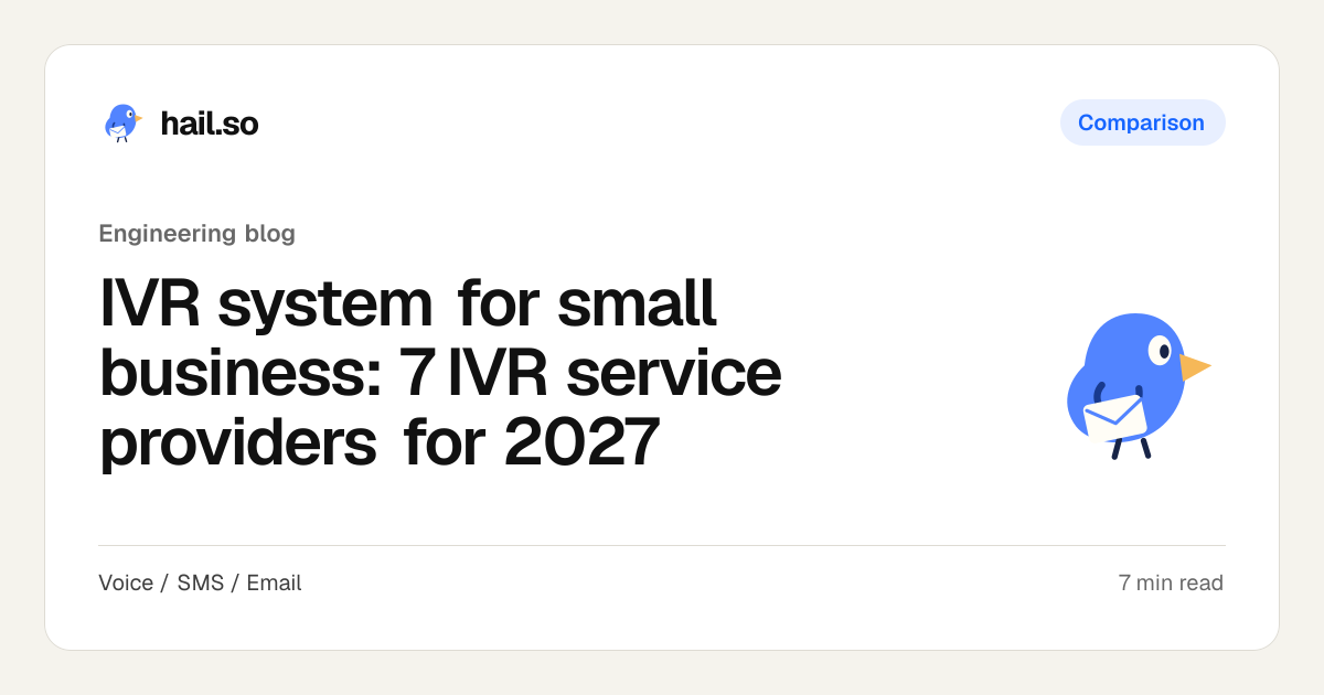 IVR system for small business: 7 IVR service providers for 2027